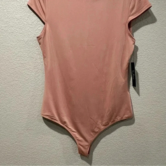 Lulus Bodysuit “NWT” Peach Women’s Size Large Style# VT2950 - Picture 7 of 16
